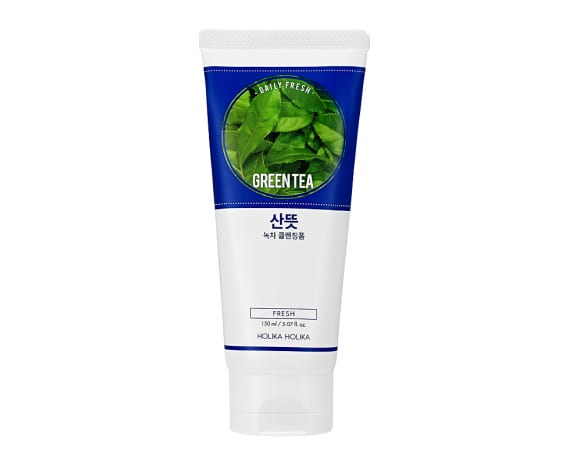 Освежающая очищающая пенка Daily Fresh Green Tea Cleansing Foam 150 ml