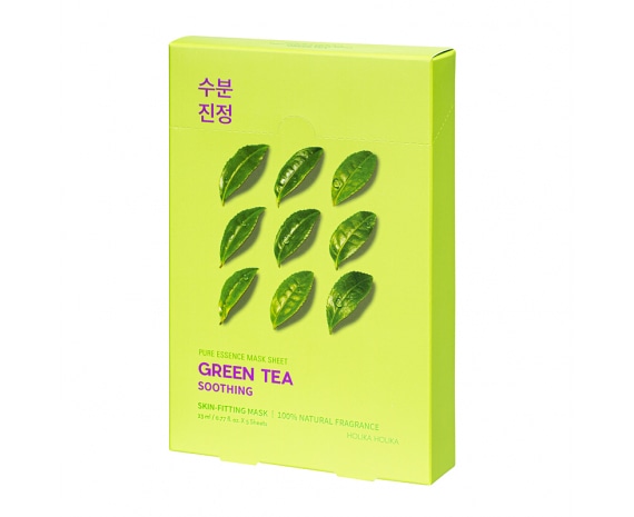 Комплект тканевых масок Pure Essence Mask Sheet - Green Tea (5 шт)