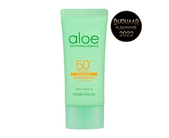 Солнцезащитный гель Aloe Soothing Essence Waterproof Sun Gel SPF50+